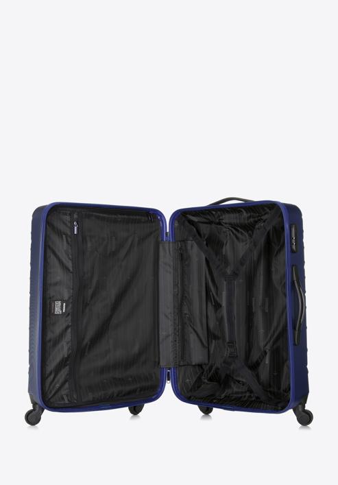 Střední kufr z ABS-u, tmavě modrá, 56-3A-552-91, Obrázek 6