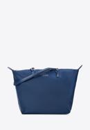 Velka dámská nylonová kabelka, tmavě modrá, 97-4Y-101-P, Obrázek 1