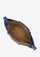 Velka dámská nylonová kabelka, tmavě modrá, 97-4Y-101-P, Obrázek 4