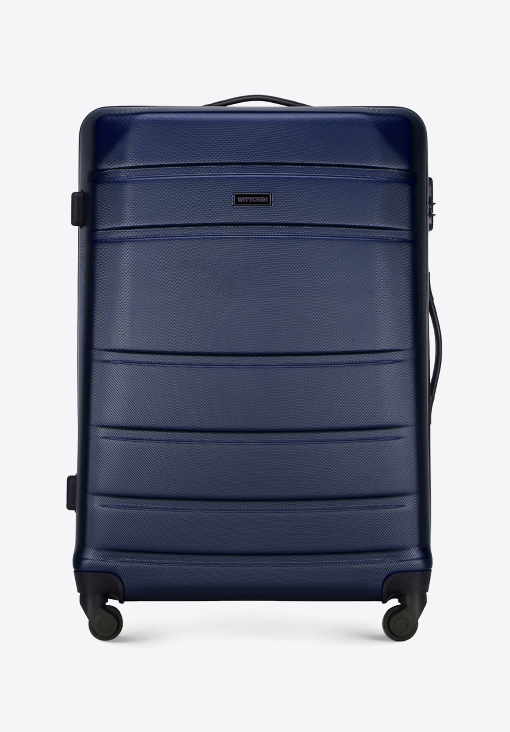 Velký kufr, tmavě modrá, 56-3A-653-90, Obrázek 1