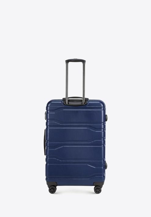 Velký kufr, tmavě modrá, 56-3P-983-31, Obrázek 3