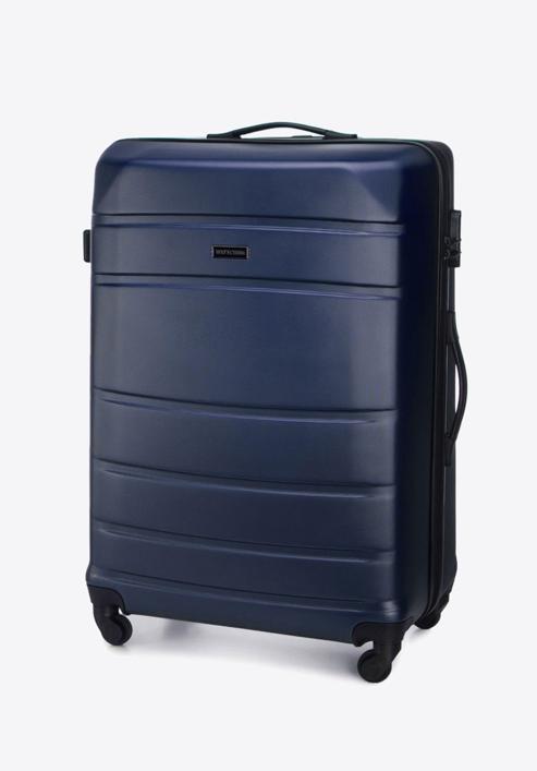Velký kufr, tmavě modrá, 56-3A-653-35, Obrázek 4