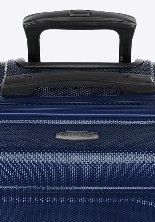 Velký kufr, tmavě modrá, 56-3P-983-31, Obrázek 6