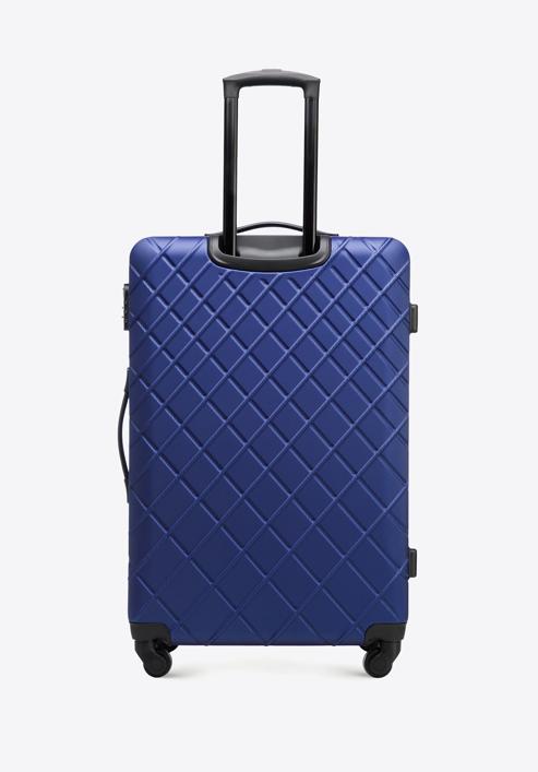 Velký kufr z ABS-u, tmavě modrá, 56-3A-553-91, Obrázek 3