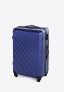 Velký kufr z ABS-u, tmavě modrá, 56-3A-553-31, Obrázek 4