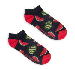 Panské ponožky, tmavě modro-červená, 94-SM-005-X1-40/42, Obrázek 1