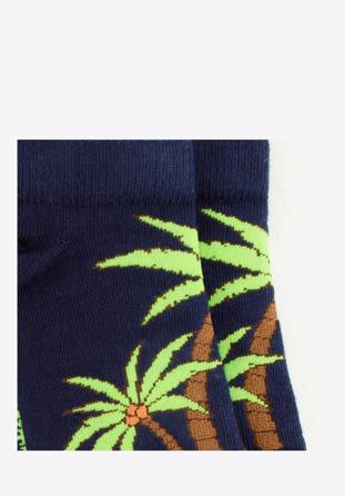 Panské ponožky, tmavě modro-zelená, 92-SK-004-X2-40/42, Obrázek 1