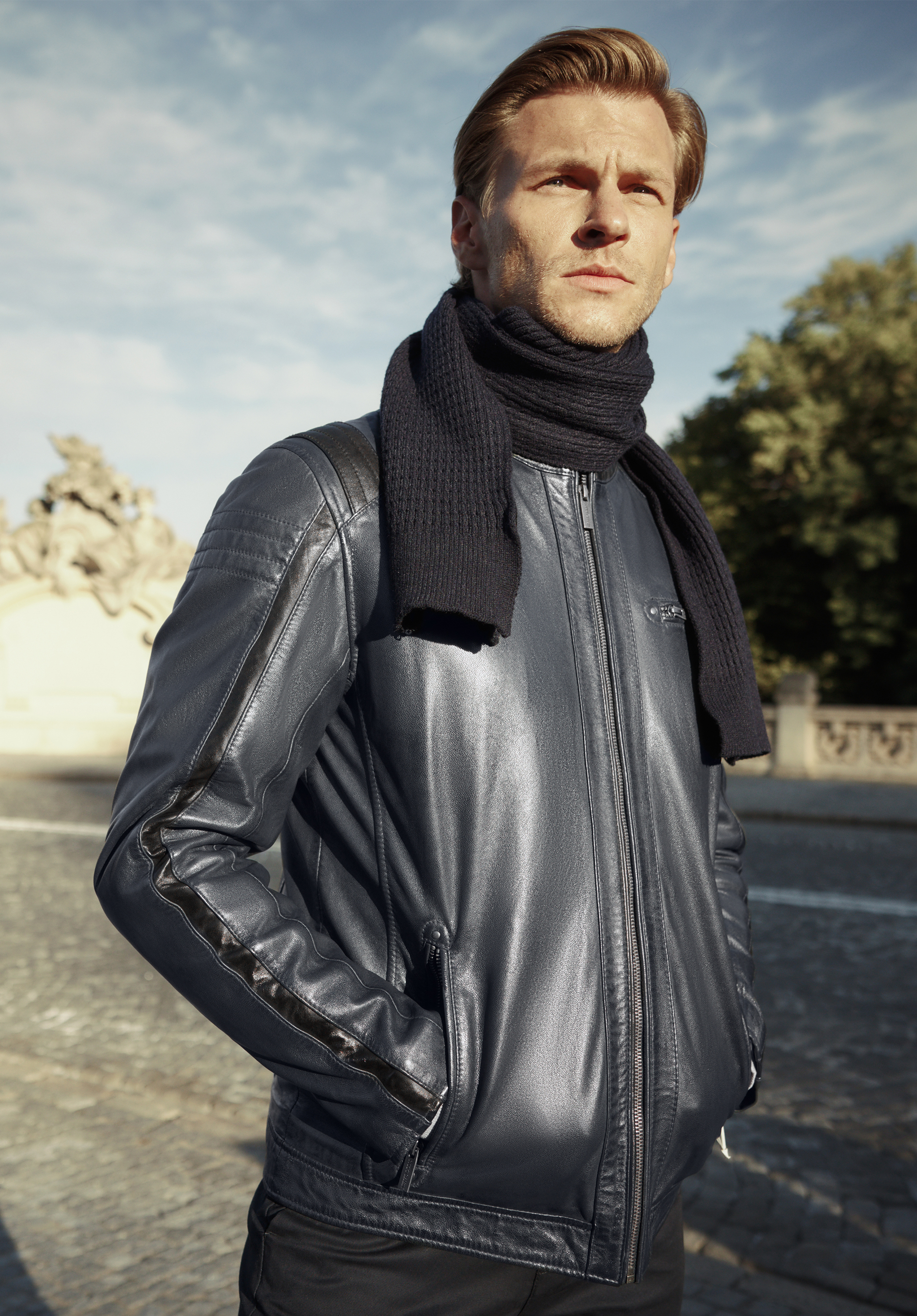 Bunda, tmavomodrá, 100-09-809-N-2XL, Obrázok 1