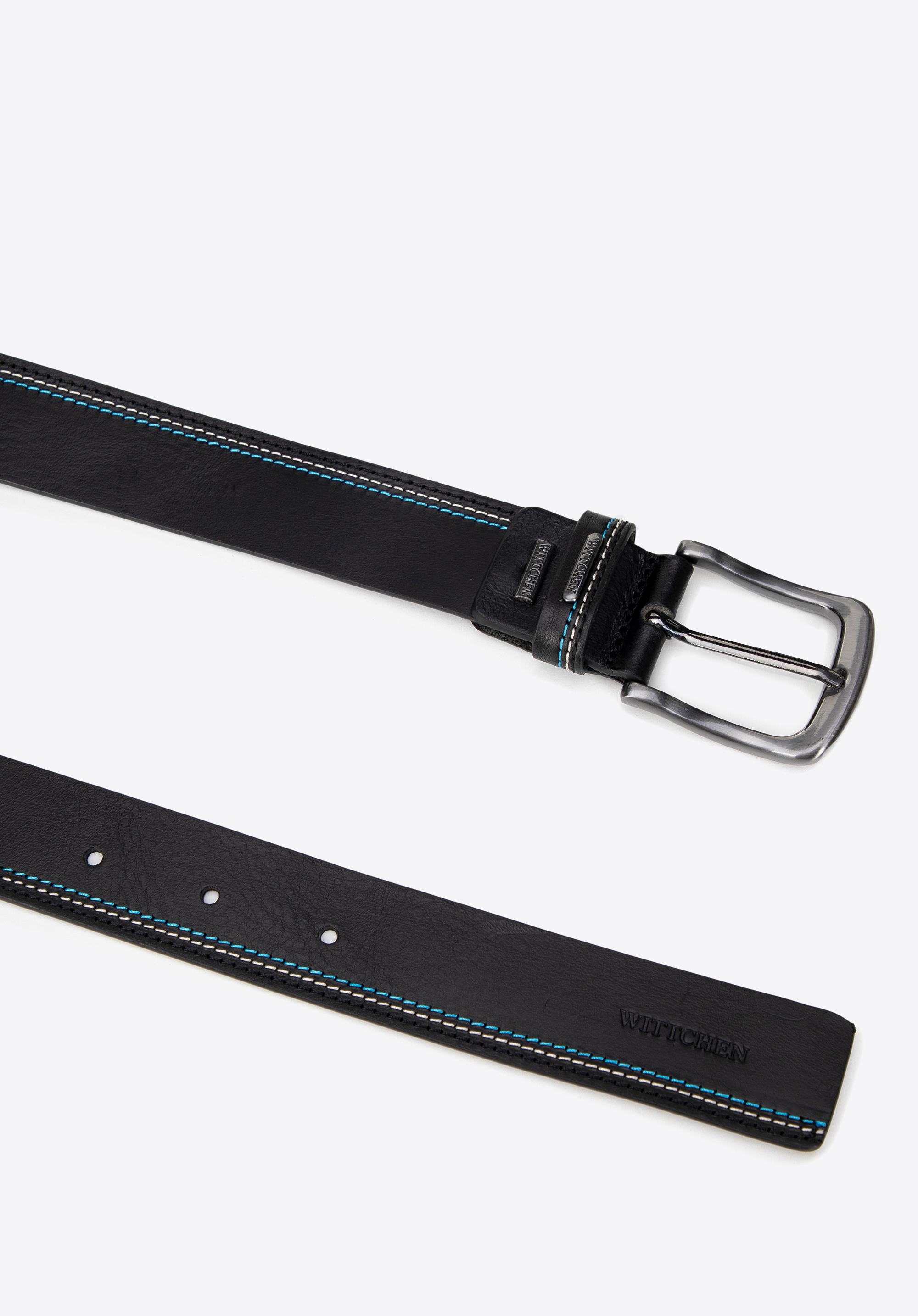 Opasok, čierno-tmavomodrá, 99-8M-101-17-11, Obrázok 1