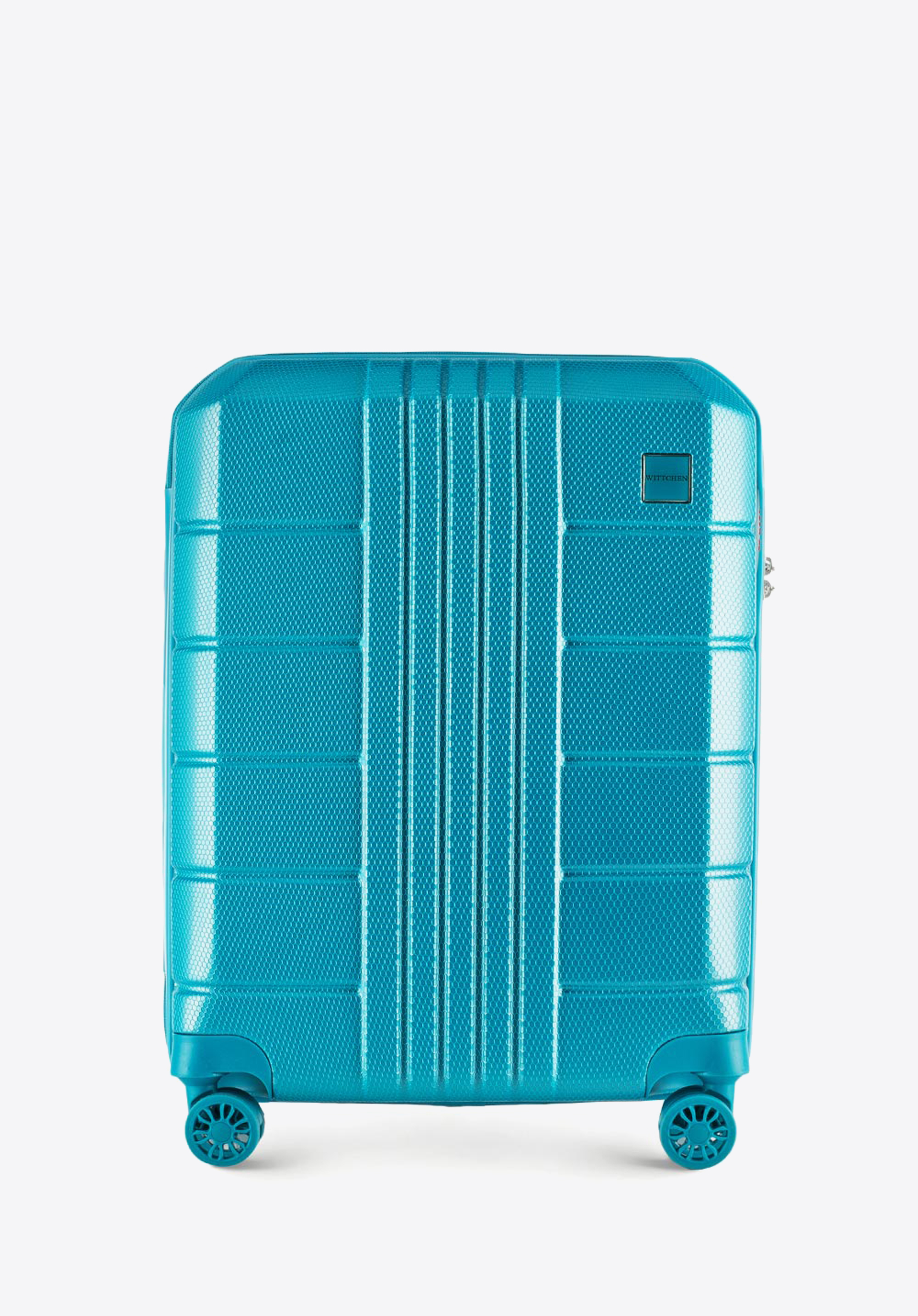 KABINENKOFFER AUS POLYCARBONAT, türkis, 56-3P-821-95, Bild 1