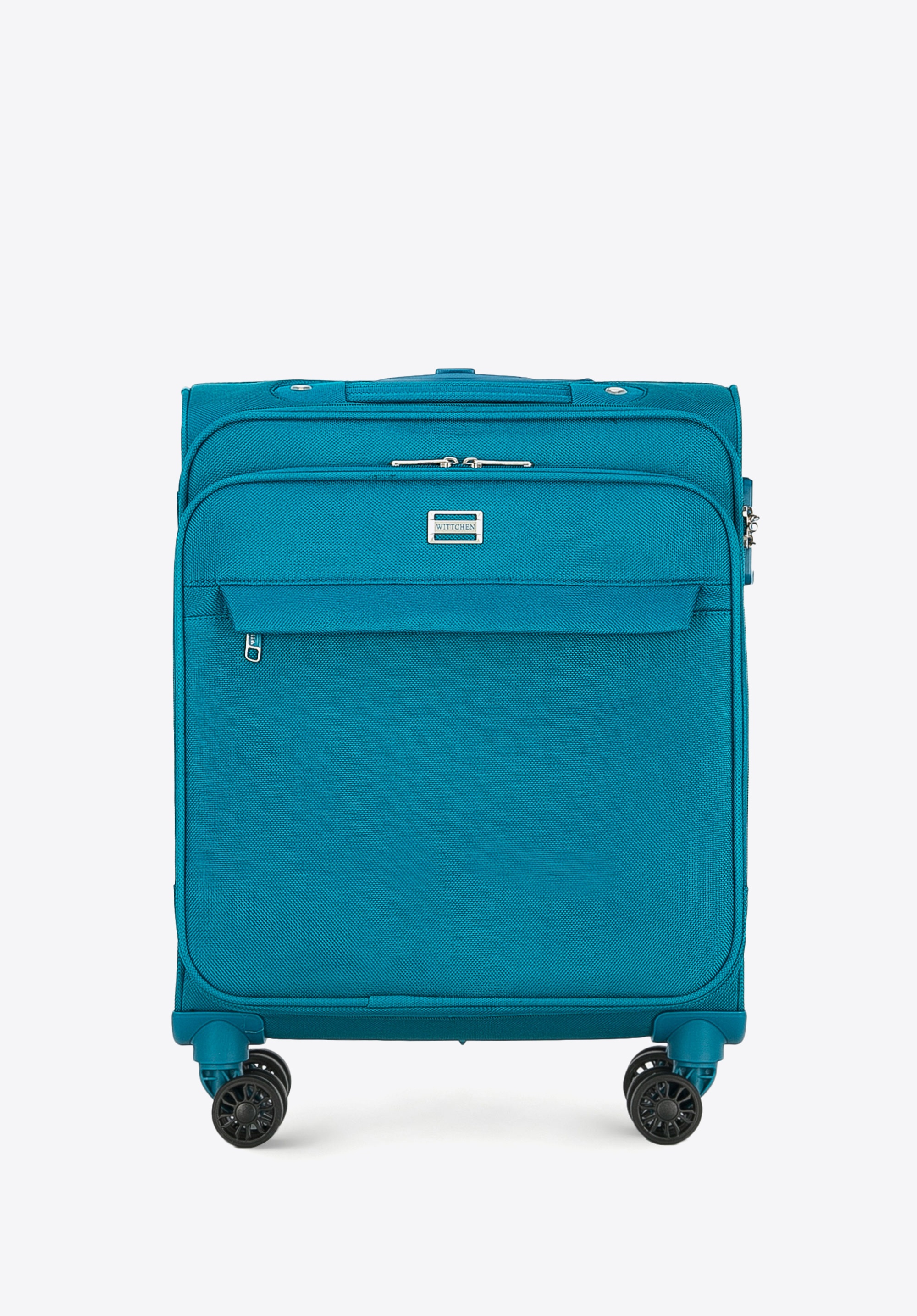 Kleiner Softkoffer in einer Farbe, türkis, 56-3S-651-9, Bild 1