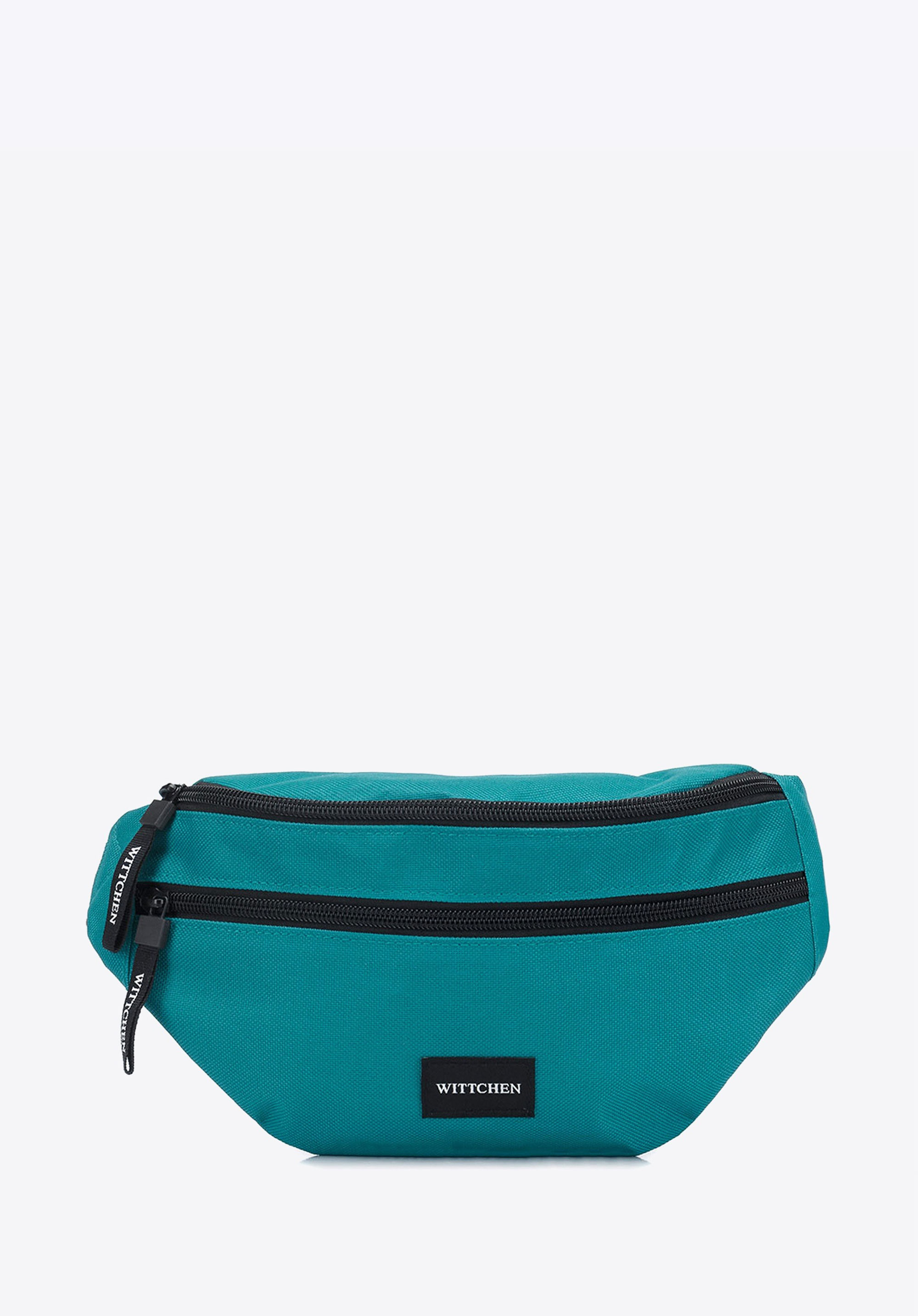 Schlichte Gürteltasche, türkis, 56-3S-928-85, Bild 1