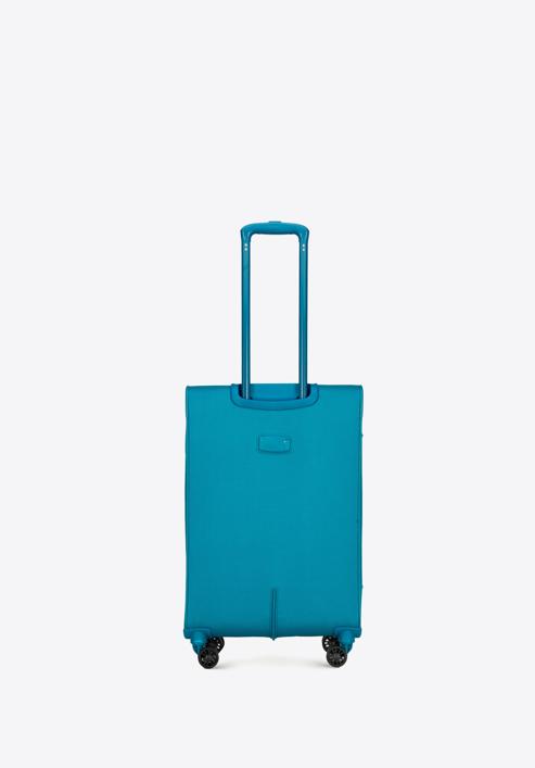 Un set de valize moi într-o singură culoare, turcoaz, 56-3S-65S-9, Fotografie 4