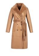 Oboustranný dámský kabát, velbloud, 97-9W-004-1-XL, Obrázek 30
