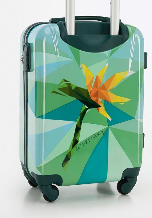 Set valize din ABS cu imprimeu, verde - albastru, 56-3A-64K-55, Fotografie 11