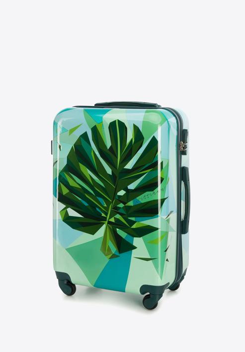 Set valize din ABS cu imprimeu, verde - albastru, 56-3A-64K-55, Fotografie 5