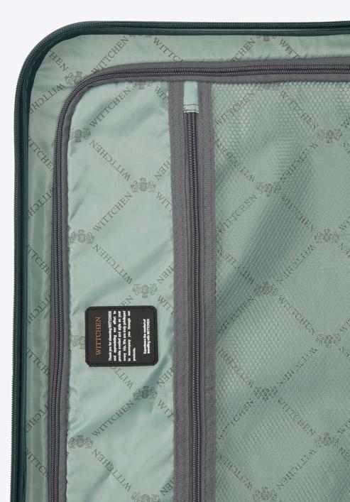 Set valize din ABS cu imprimeu, verde - albastru, 56-3A-64K-55, Fotografie 8