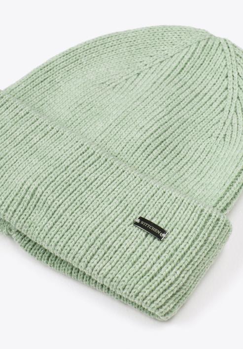 Șapcă pentru femei, verde fistic, 97-HF-008-P, Fotografie 2