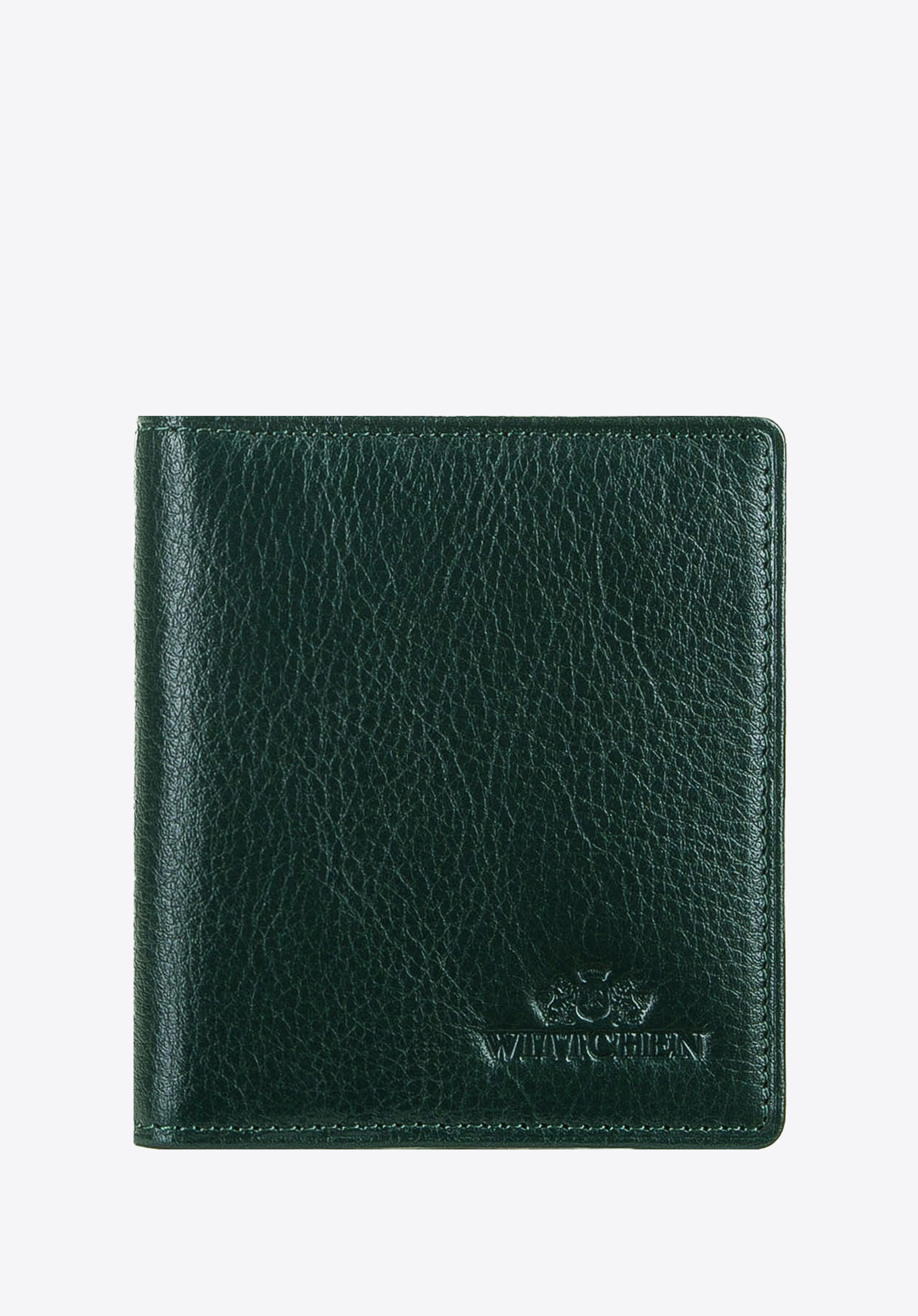 Husa clasică din piele pentru carduri, verde, 21-2-291-ZL, Fotografie 1