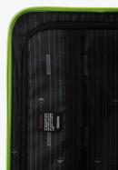 Set de valize din ABS cu model geometric ștanțat, verde limetă, 56-3A-75S-11, Fotografie 8