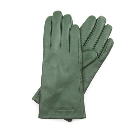 Mănuși de damă, verde, 39-6L-201-1-S, Fotografie 1
