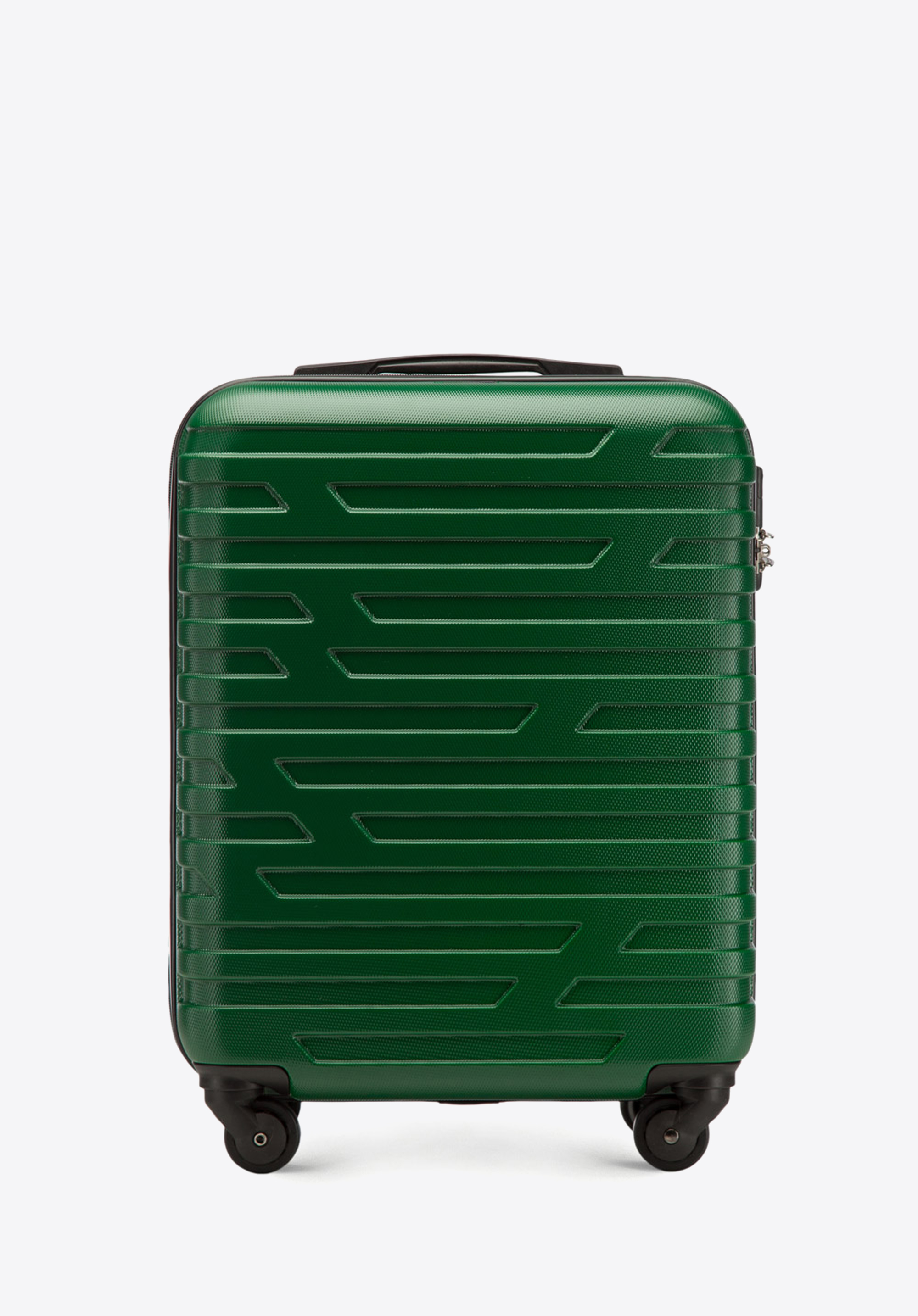 Valiză de cabină din ABS cu model geometric