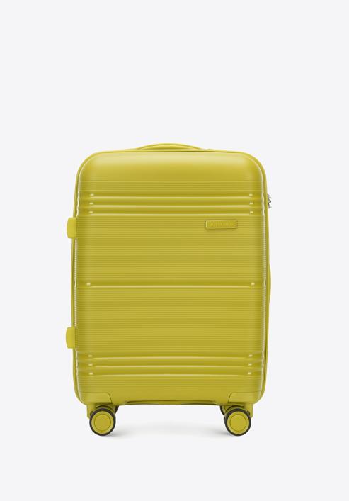 Valiză pentru cabină din polipropilenă într-o singură culoare, verde, 56-3T-141-90, Fotografie 1