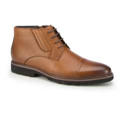Férfi cipő, világos barna, 87-M-940-5-43, Fénykép 1