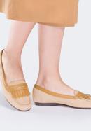Női cipő, világos barna, 88-D-701-3-36, Fénykép 8