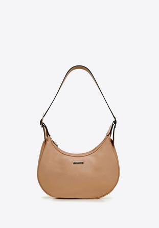 Ökobőr bagett táska, világos barna, 95-4Y-763-4, Fénykép 1