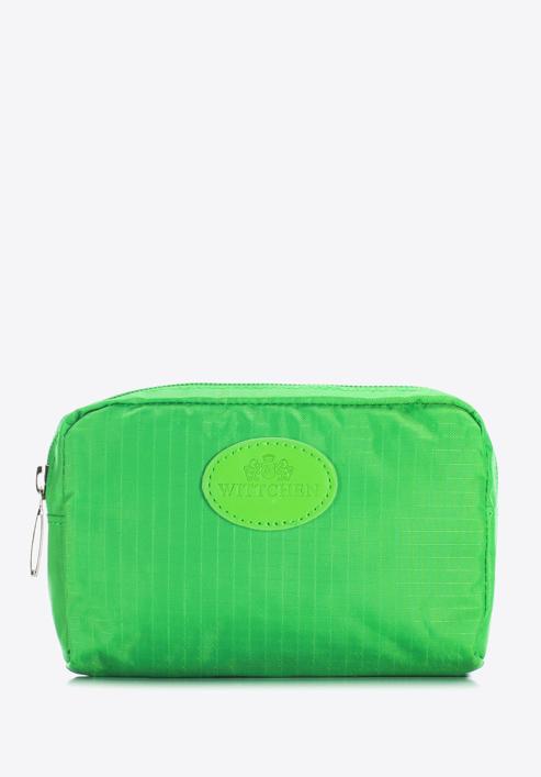 Kisméretű női neszeszer táska, világos zöld, 95-3-101-P, Fénykép 1