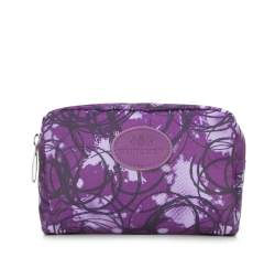 Geantă cosmetice cutie mică pentru femei, violet - gri, 95-3-101-X3, Fotografie 1