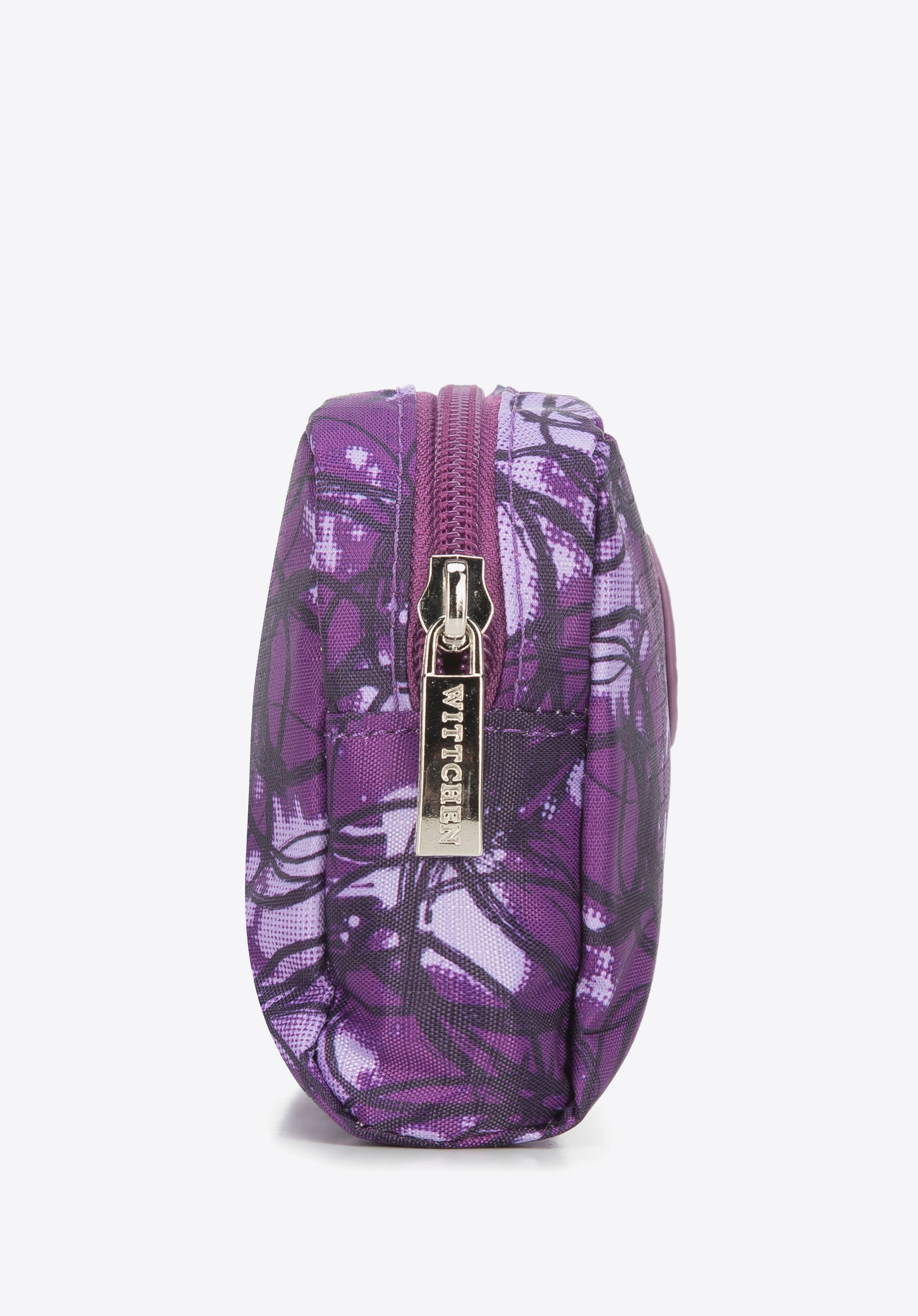 Geantă cosmetice cutie mică pentru femei, violet - gri, 95-3-101-X3, Fotografie 1