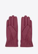 Mănuși de piele pentru femei cu nod, vișiniu, 39-6A-009-5-XL, Fotografie 2