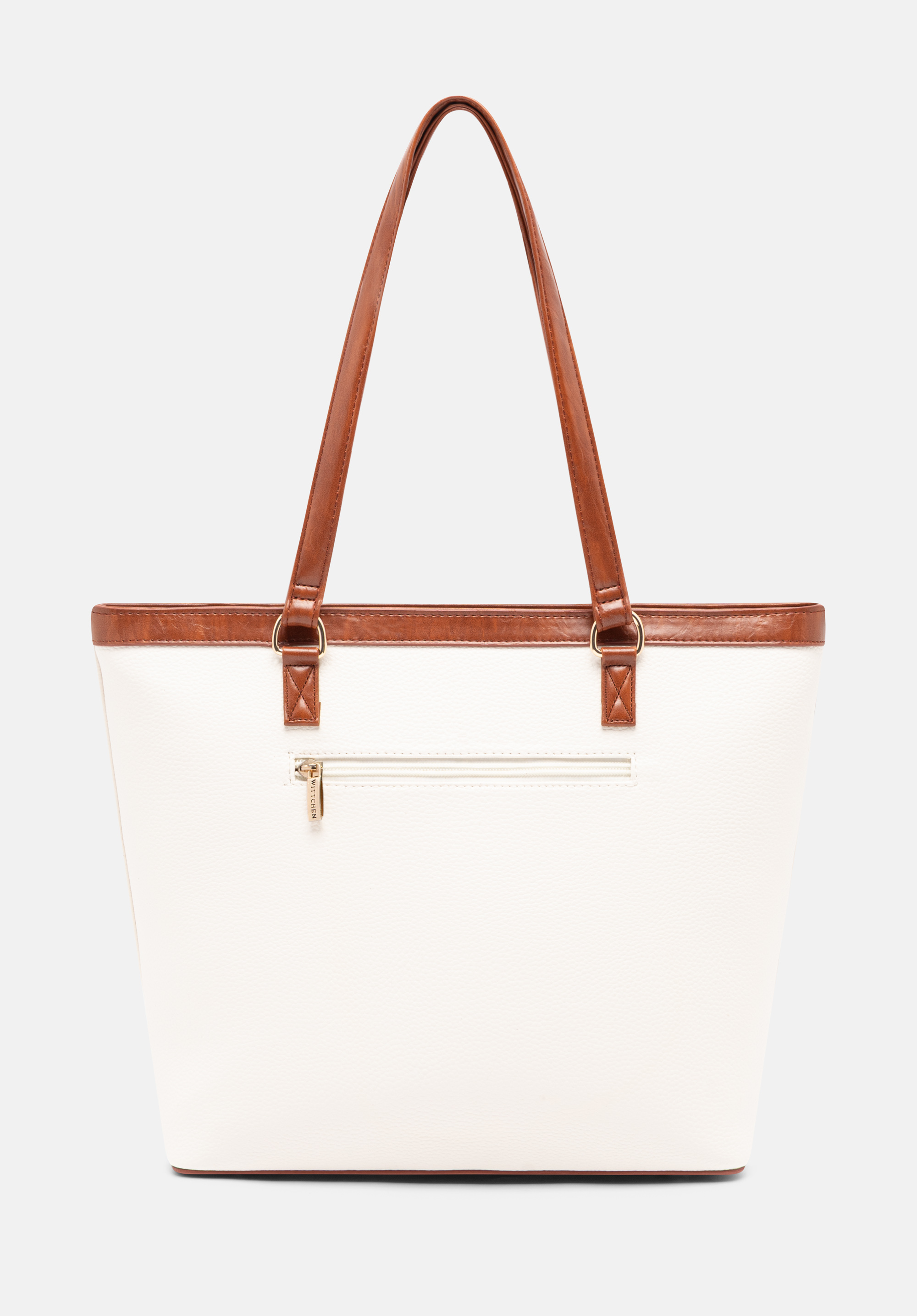 WITTCHEN Damen Umhängetasche Kunstleder - Elegante Shopper Für A4 Dokumente & Alltag