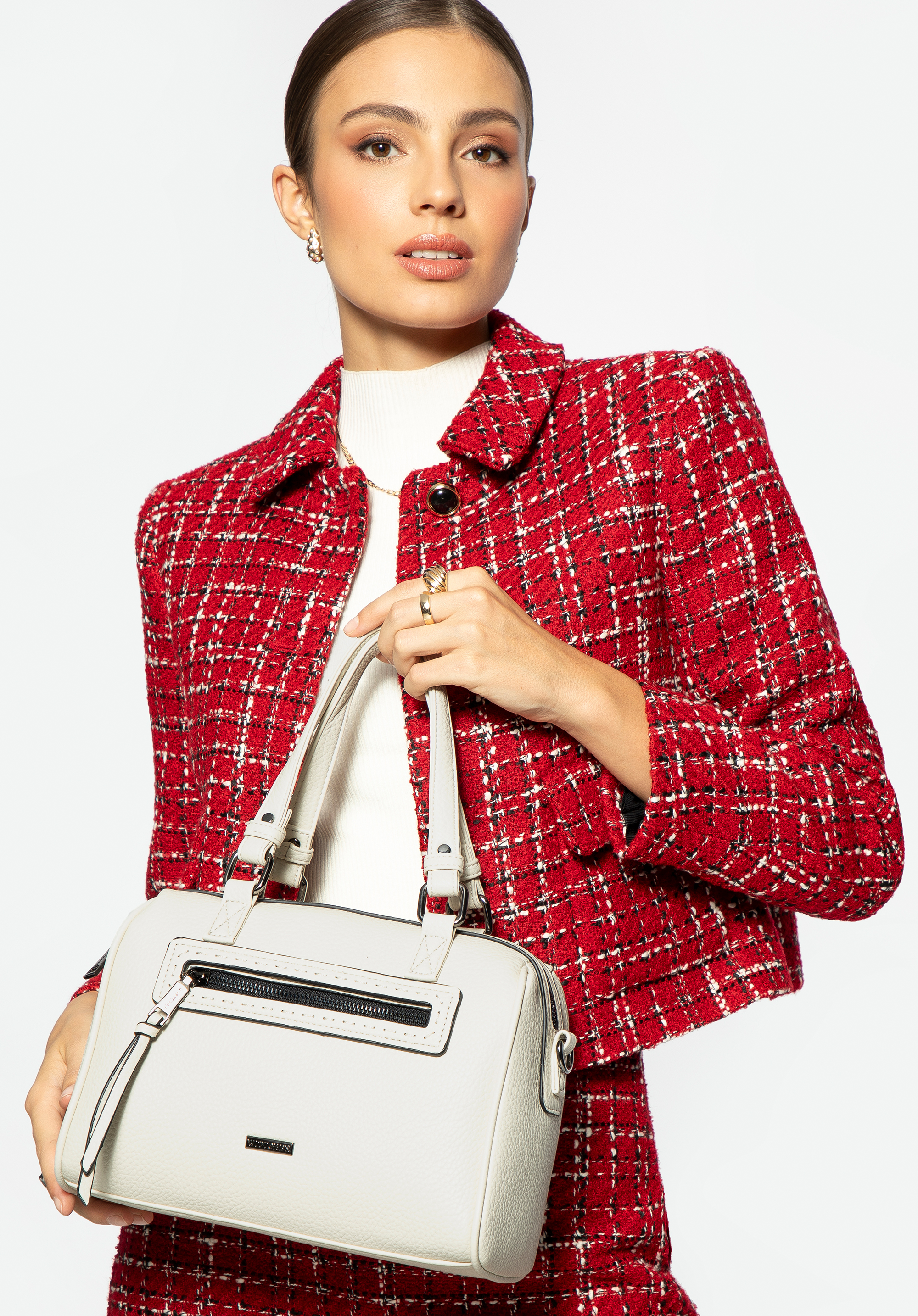 Öko-Leder-Kofferraumtasche, Creme, 99-4Y-709-0, Bild 1