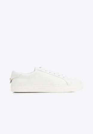 Sneakers für Damen aus Leder, weiß, 93-D-550-0-41, Bild 1