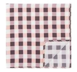 Selyemzsebkendő négyzet, white-pink, 92-7P-001-X9, Fénykép 1