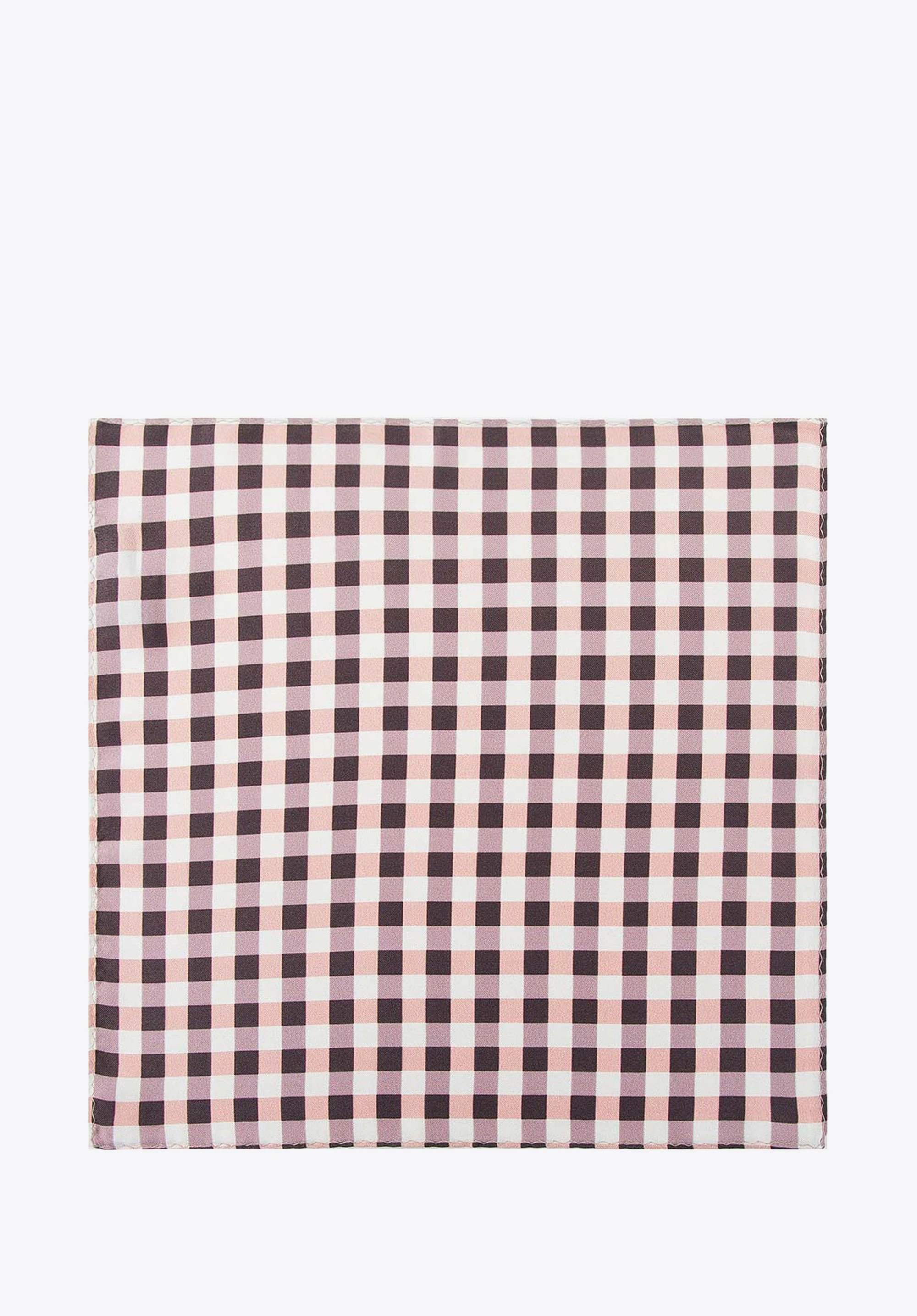 Selyemzsebkendő négyzet, white-pink, 92-7P-001-X9, Fénykép 1