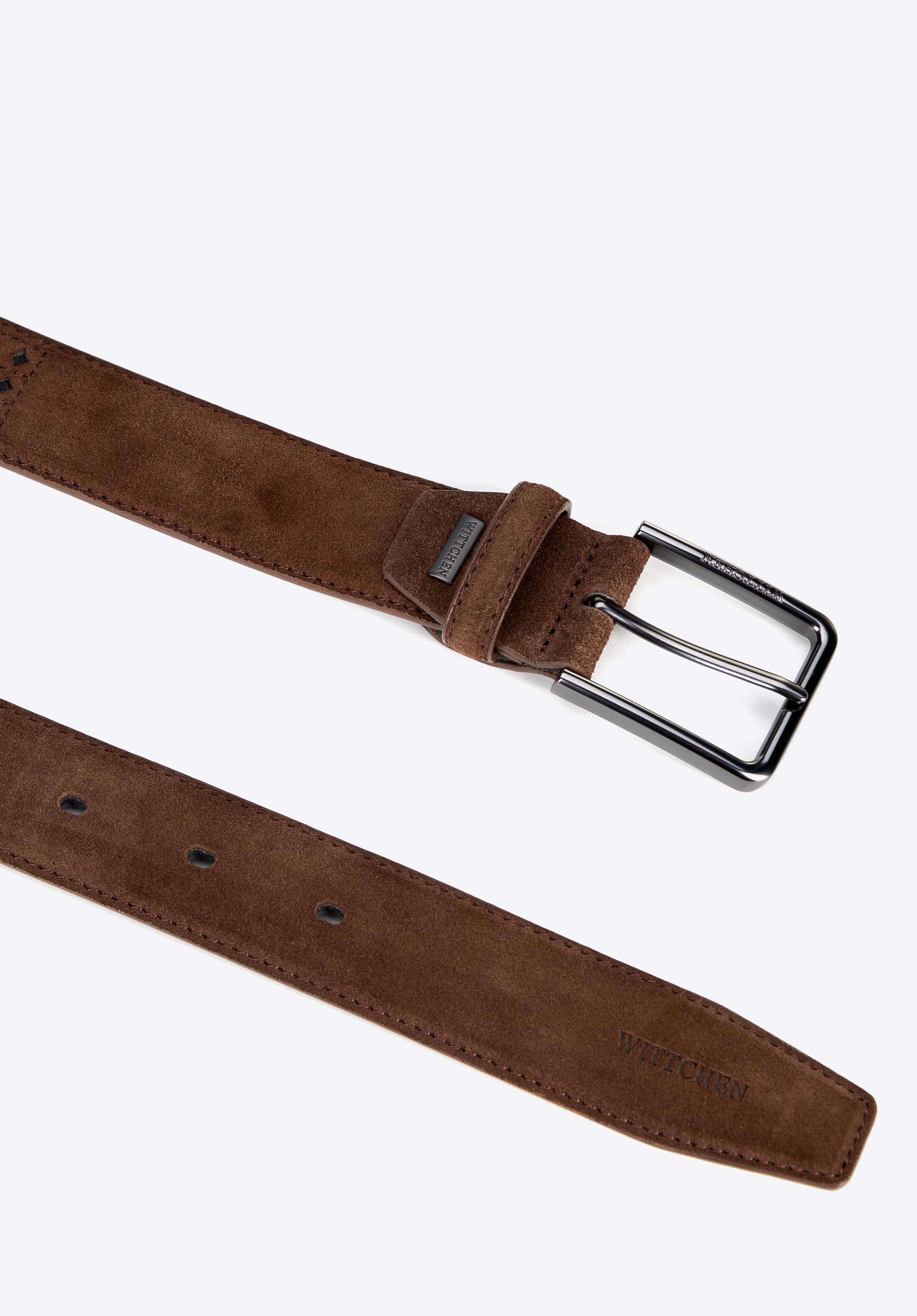 Wildledergürtel für Herren, -, 100-8M-904-4-11, Bild 1