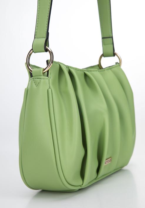 Dámská kabelka, zelená, 95-4Y-758-N, Obrázek 5