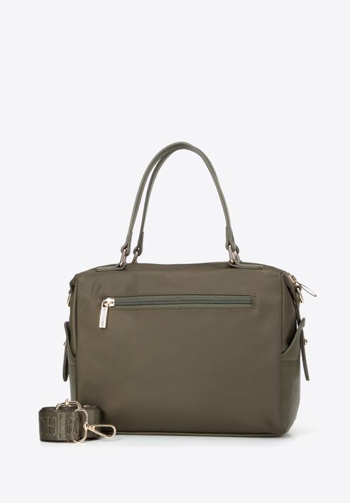 Dámská kabelka s nylonu, zelená, 97-4Y-104-1, Obrázek 2