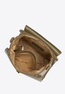 Dámská kabelka s pletenou rukojetí, zelená, 97-4Y-221-P, Obrázek 3