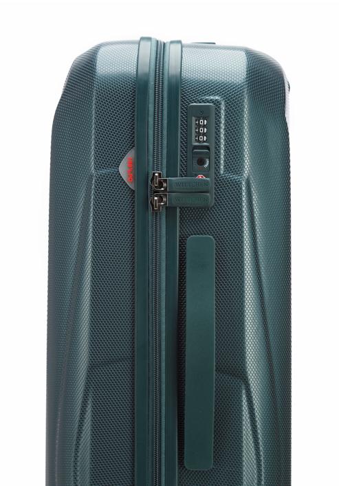 Kabinový cestovní kufr, zelená, 56-3P-121-36, Obrázek 7