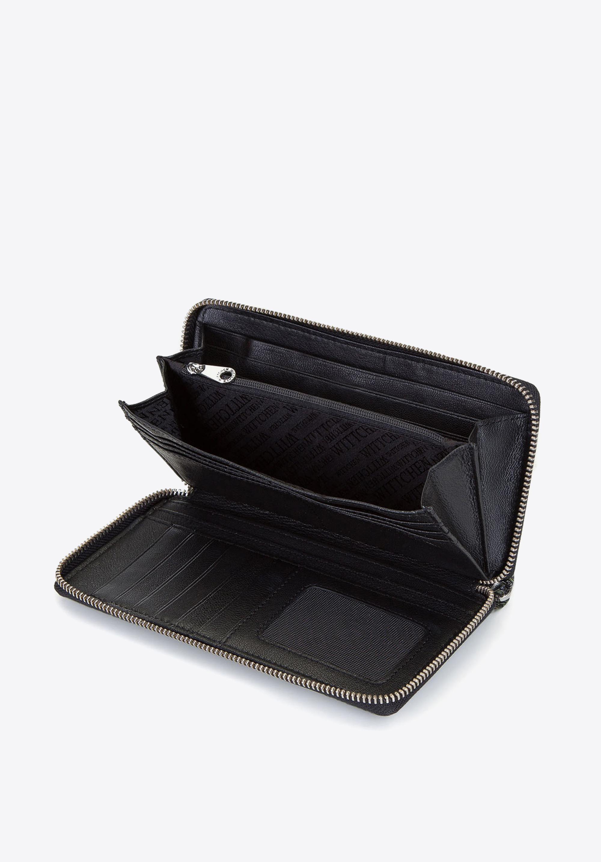 Dámská peněženka, zeleno-černá, 26-1-416-1, Obrázek 1