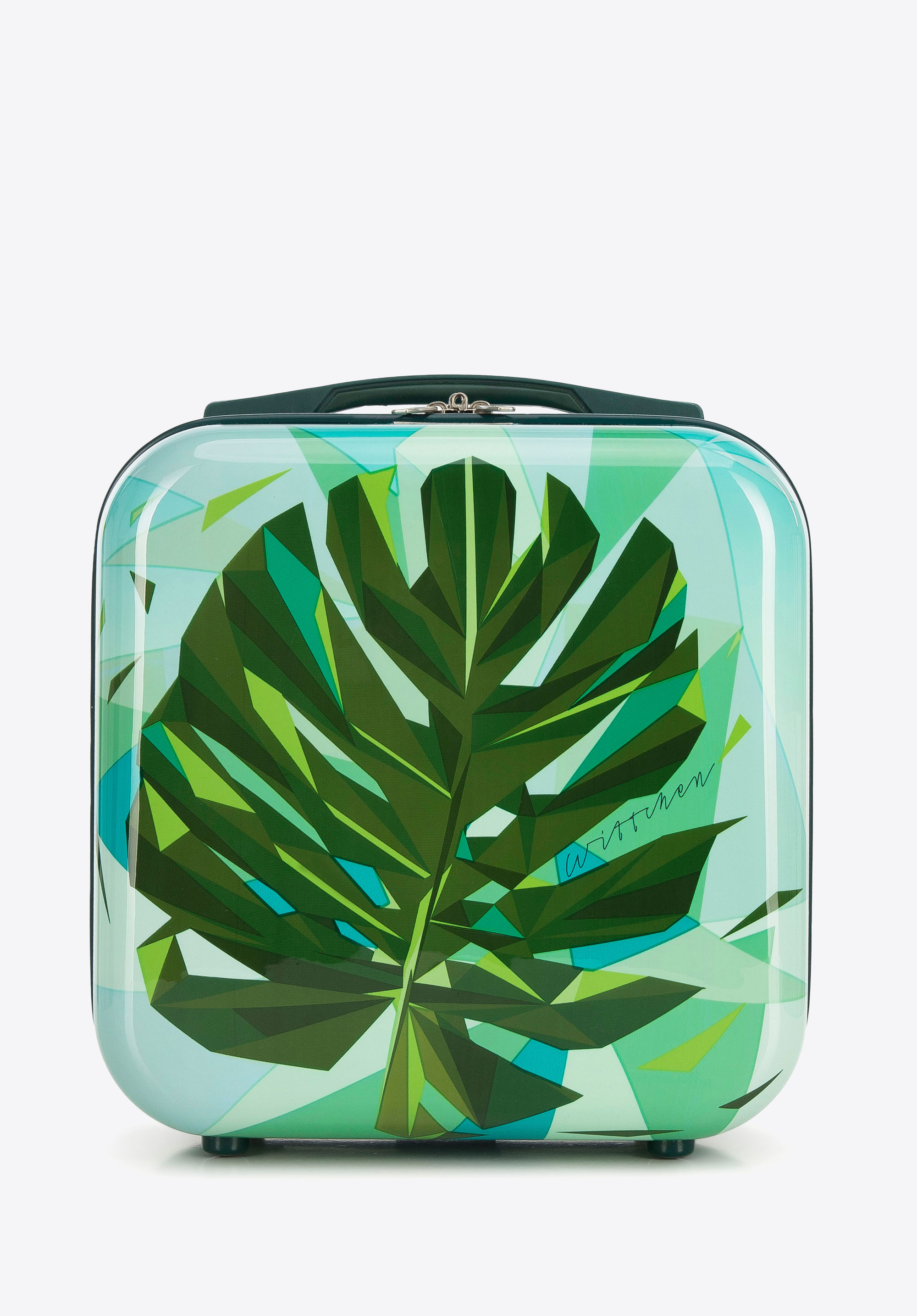 Kosmetická taška, zeleno-modrá, 56-3A-644-85, Obrázek 1