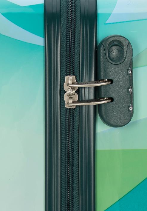 Kabinový cestovní kufr, zeleno-modrá, 56-3A-641-C, Obrázek 9