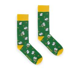 Pánské ponožky, zeleno-žlutá, 94-SM-003-X1-43/45, Obrázek 1