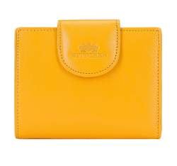 Женский классический кожаный кошелек, желтый, 21-1-362-YL, Фотография 1