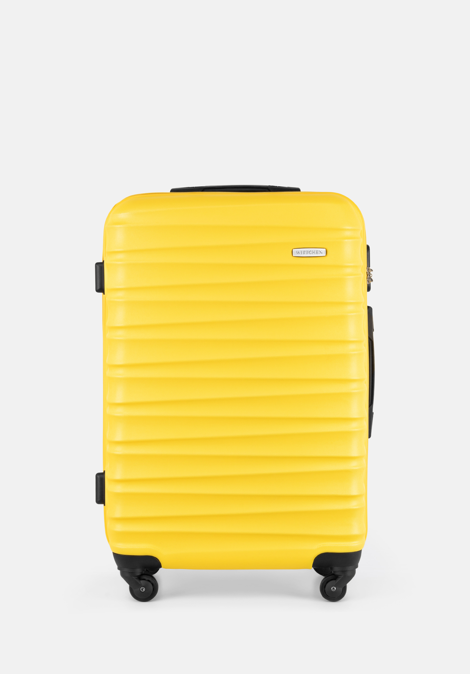 Середня валіза з ABS, жовтий, 56-3A-312-01, Фото 1